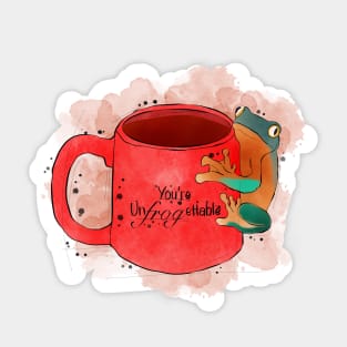 Fog valentine's design Sticker